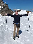Annemarie bij jungfraujoch