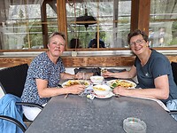 Eten bij hotel Wetterhorn