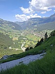 Zicht op Grindelwald