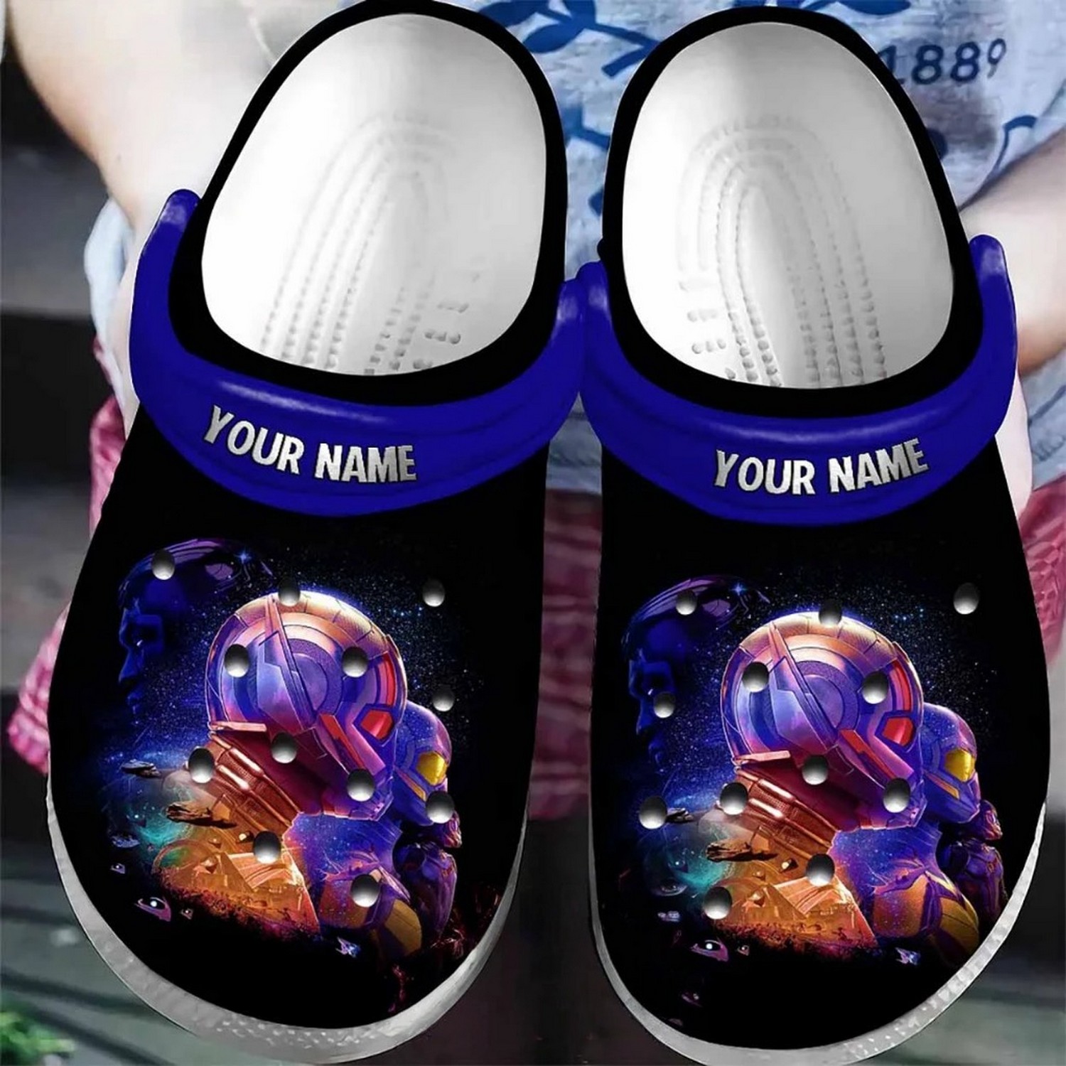Custom Name Ant Man And The Wasp Quantumania Clogs For Kids And Adults