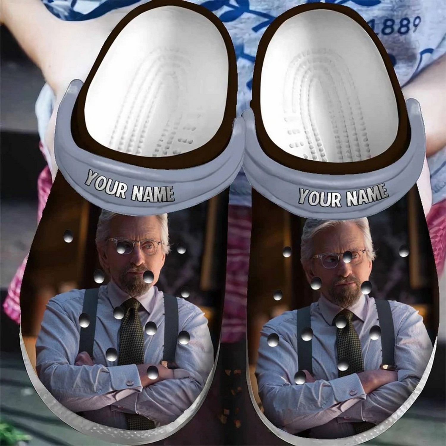 Custom Name Ant Man Professor Hank Pym Serious Clogs For Kids & Adults