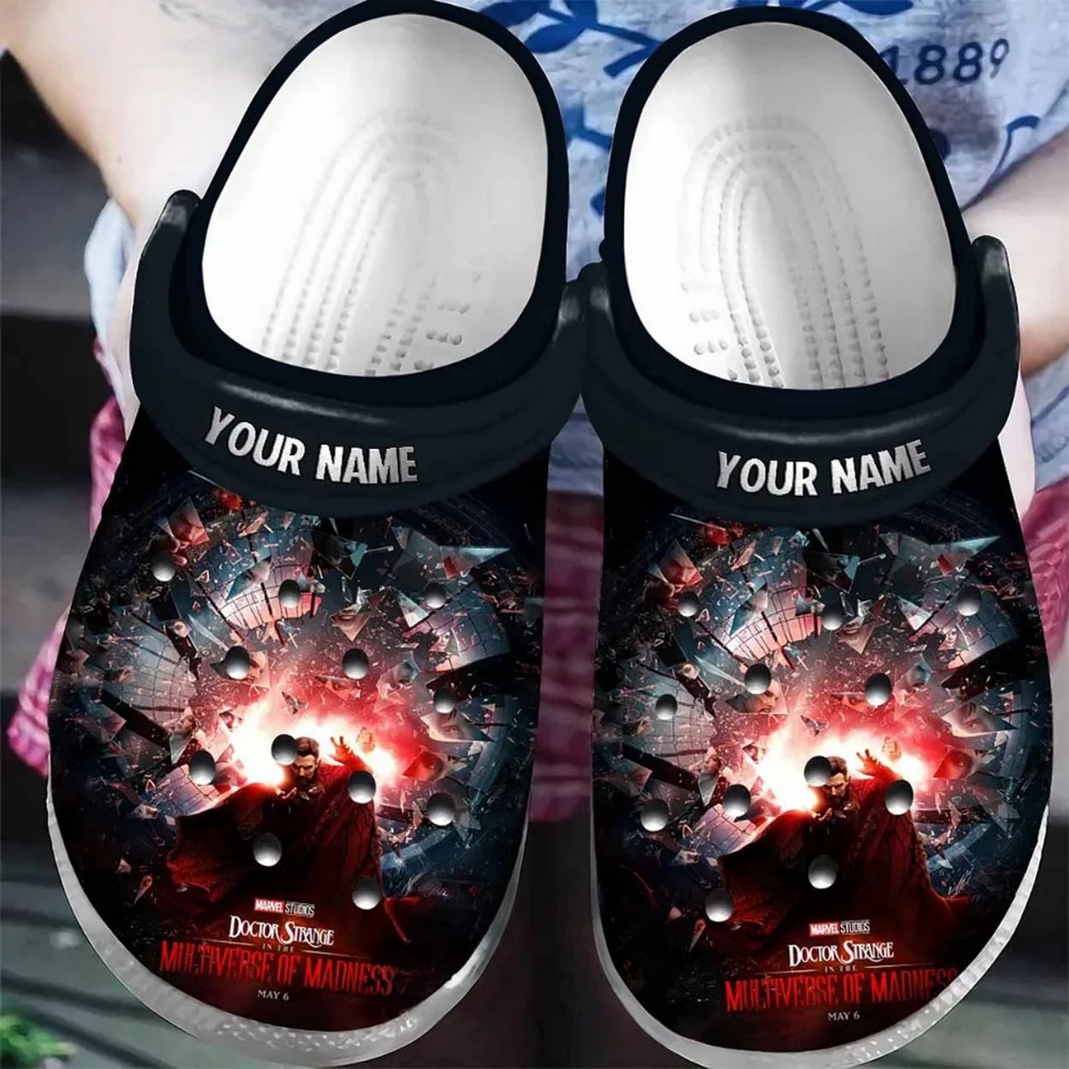 Custom Name Doctor Strange In The Multiverse Of Madness Clogs For Kids & Adults
