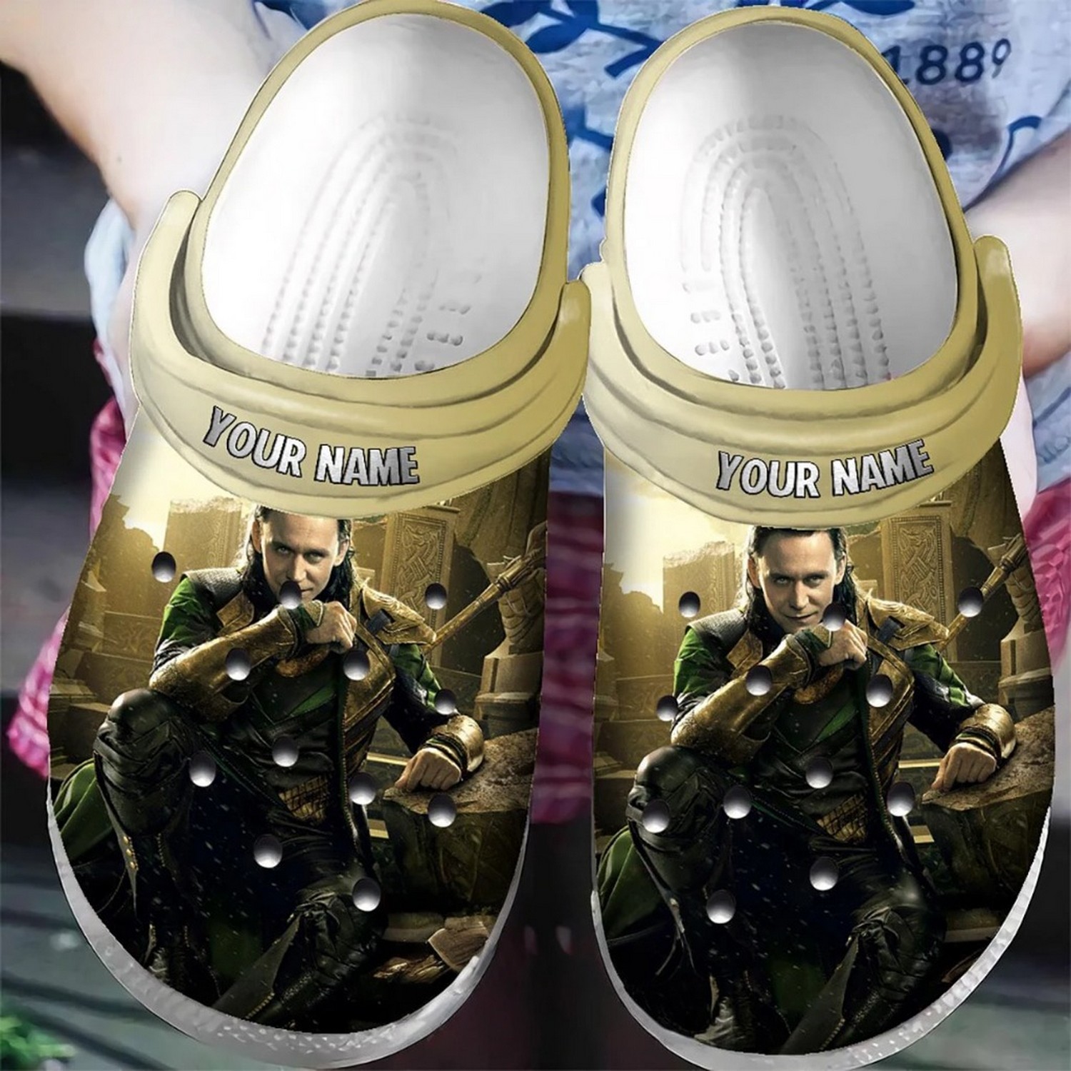 Custom Name Loki At The Sakaar Clogs For Kids & Adults