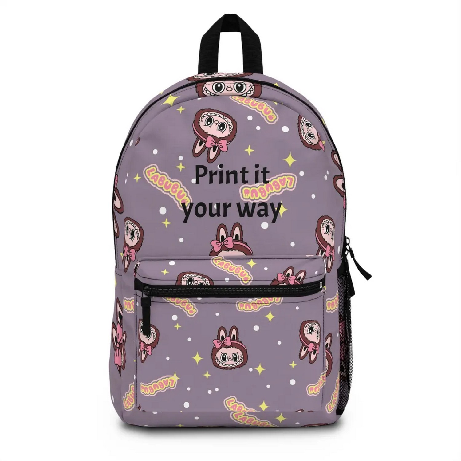 Custom Name Back To School Labubu Backpack