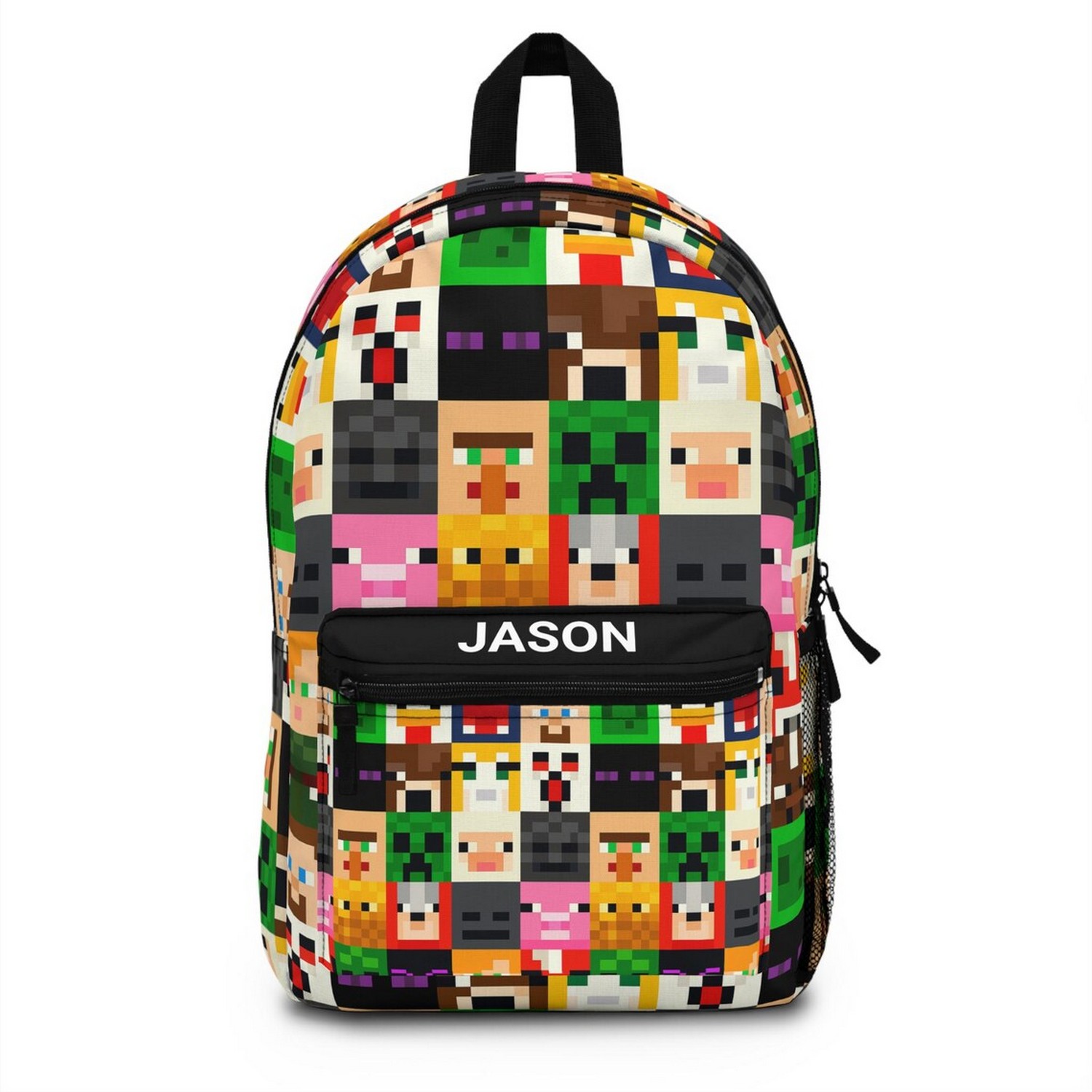 Custom Name Minecraft Unique Design Backpack