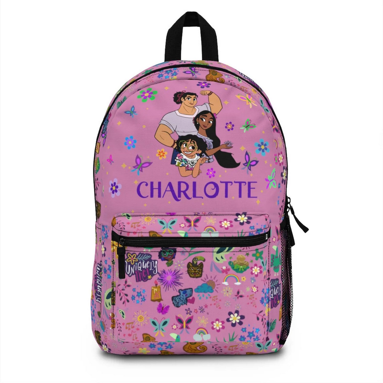 Custom Name Three Sisters Mirabel, Isabel, And Luisa Encanto Backpack
