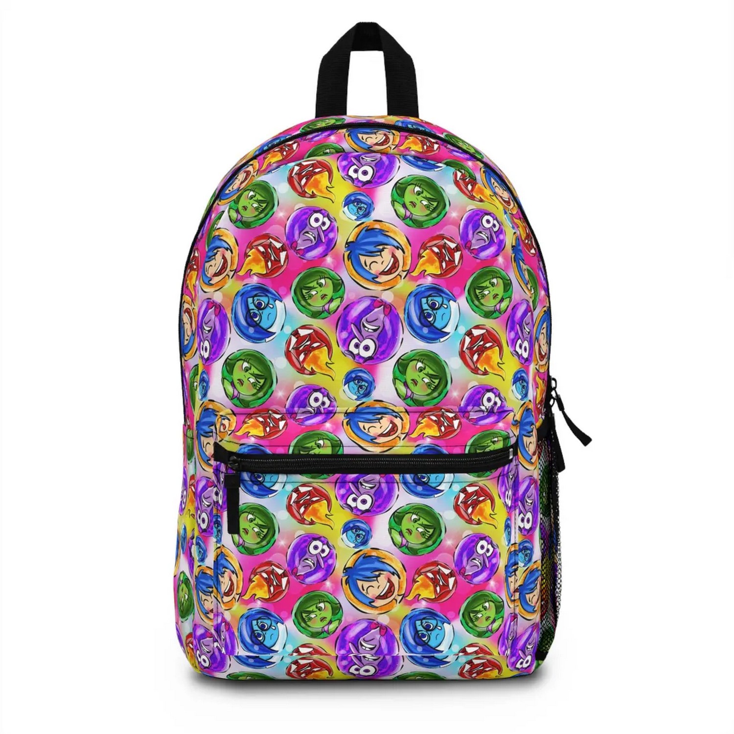 Inside Out Pixar With Multiple Pockets Backpack