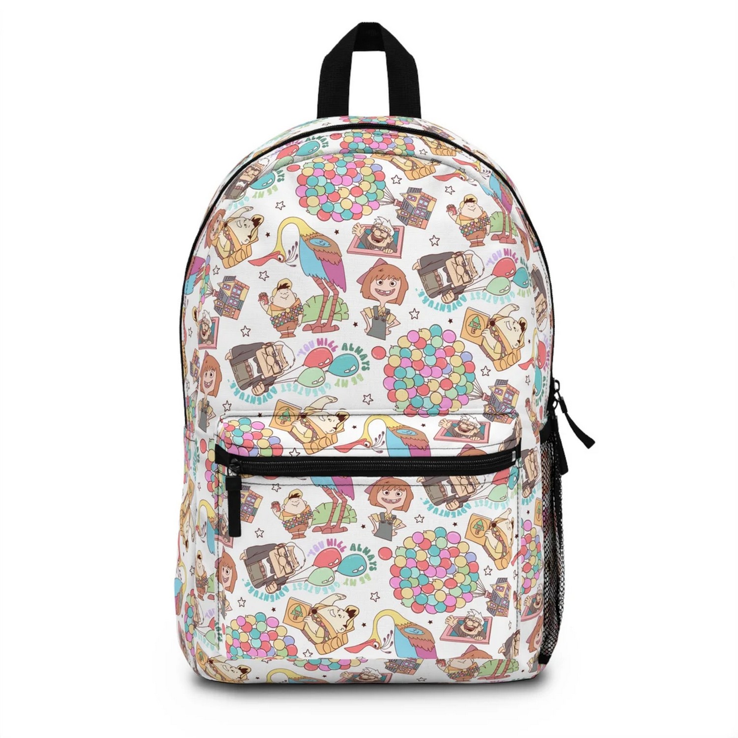 Up Characters Pattern Backpack