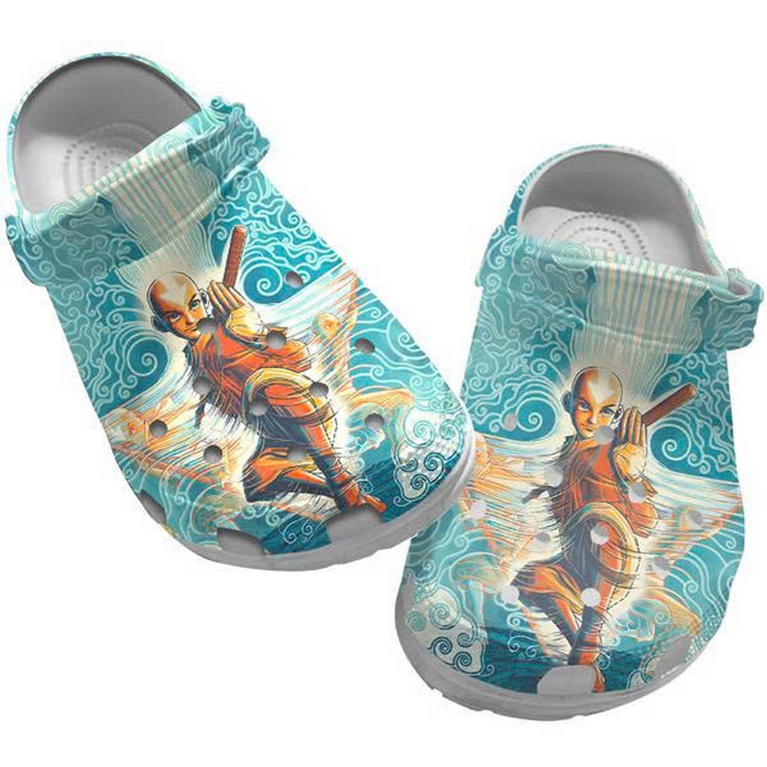 Avata The Last Airbender Aang And Unique Pattern Blue