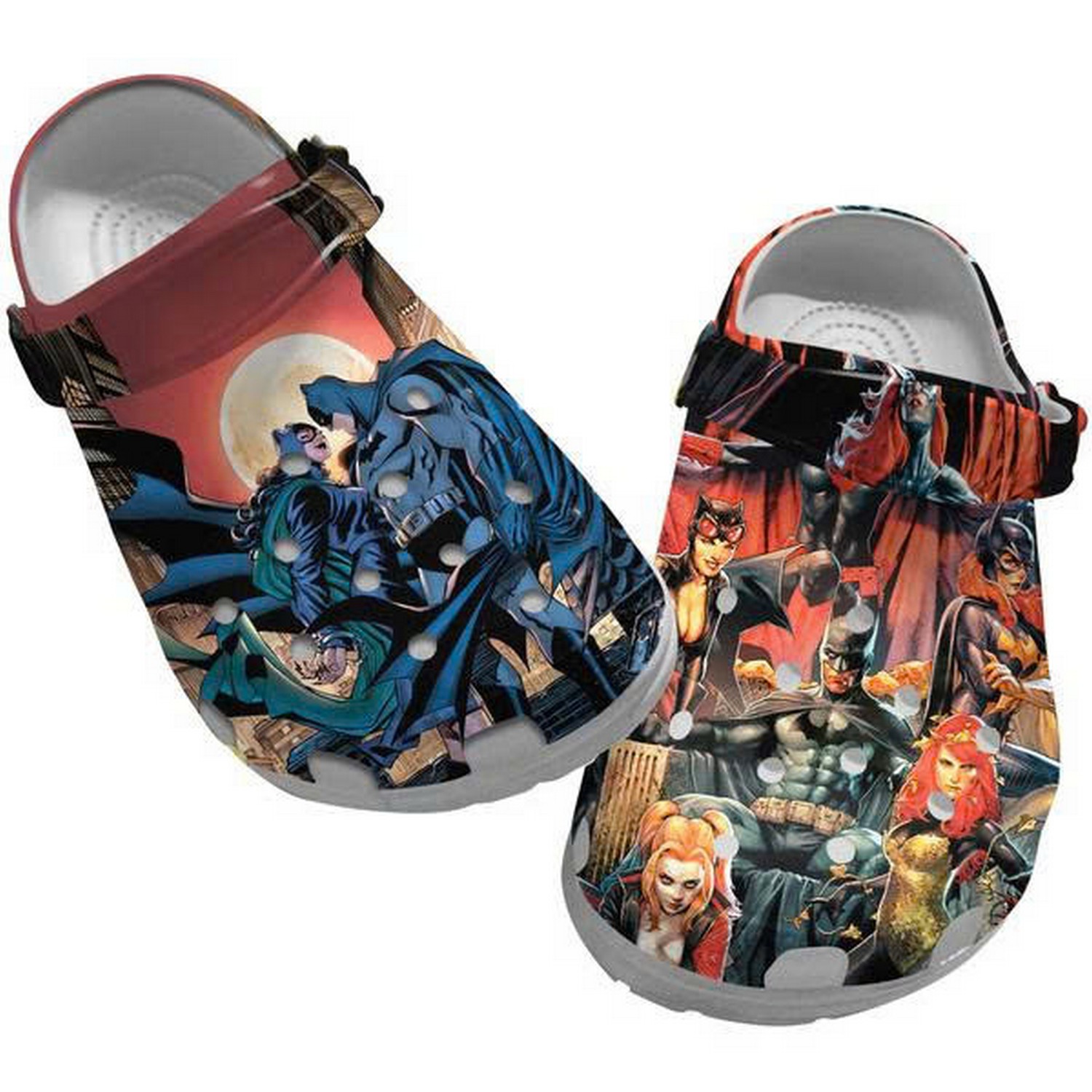 Batman Dc Comic University Characters Clogs For Kids & Adults