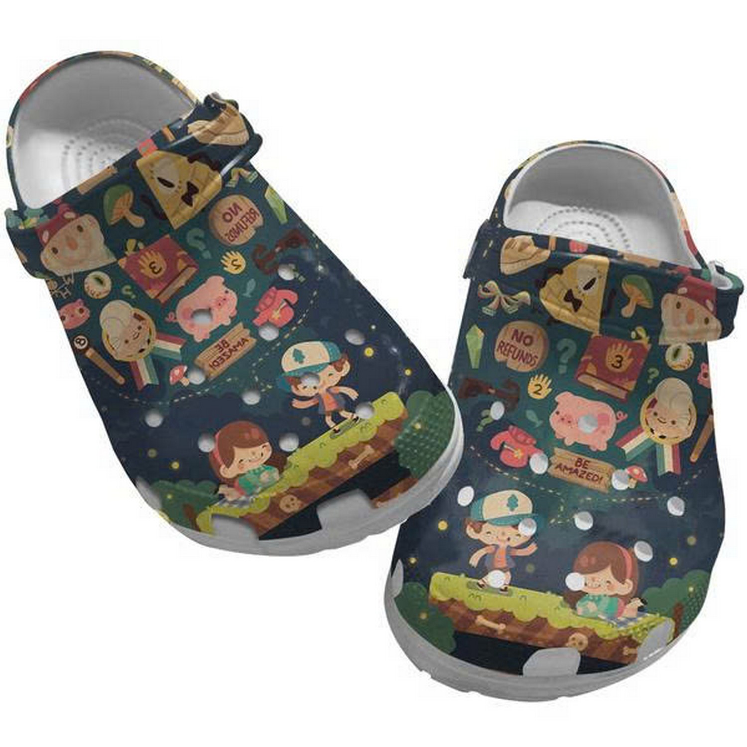 Dipper And Mabel Imagine Clogs For Kids And Adults