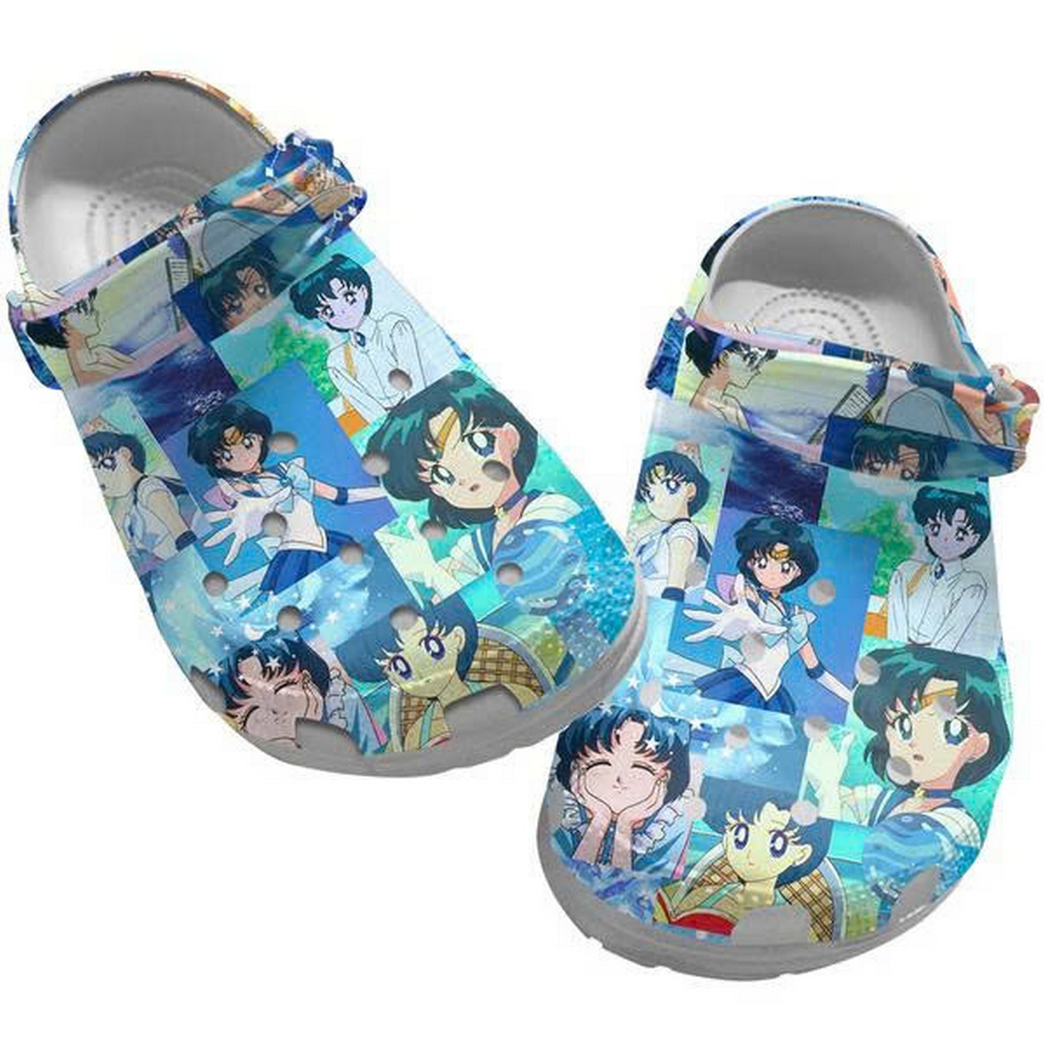 Emotion Mizuno Ami Sailor Mercury Clogs For Kids & Adults