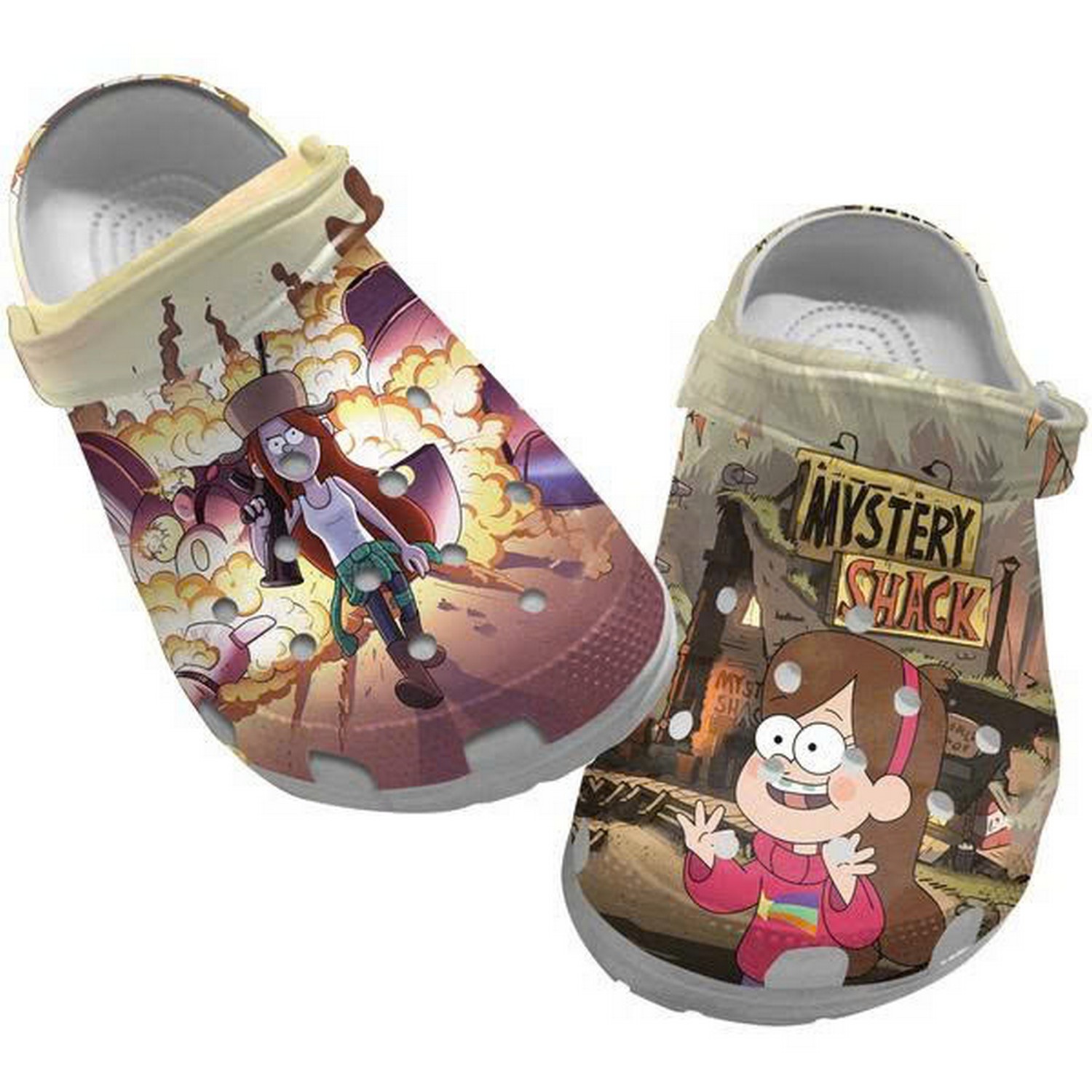 Gravity Super Cool Mabel Mystery Shark Clogs For Kids & Adults