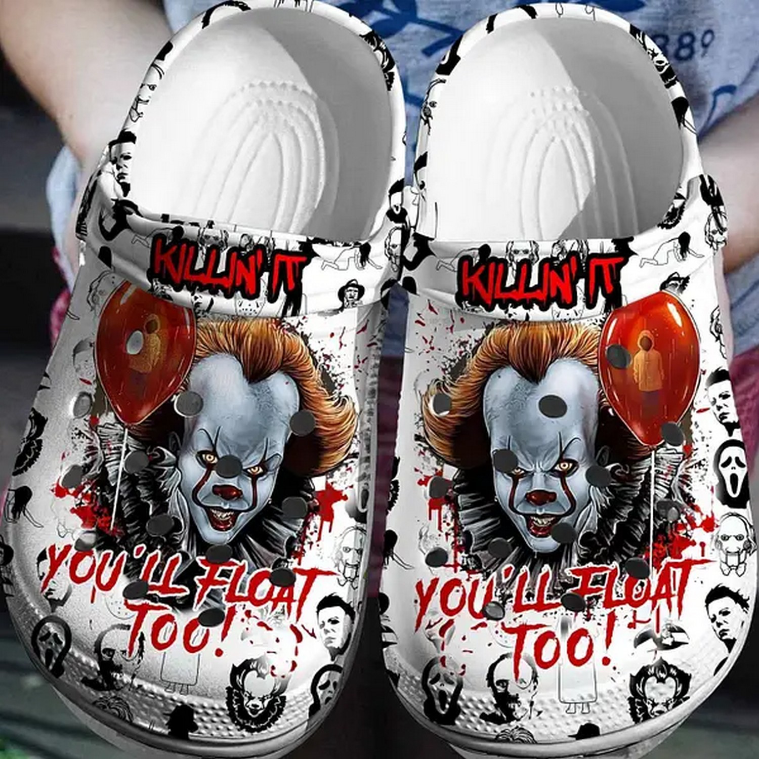 Pennywise It You'll Float Too Clogs For Kids & Adults