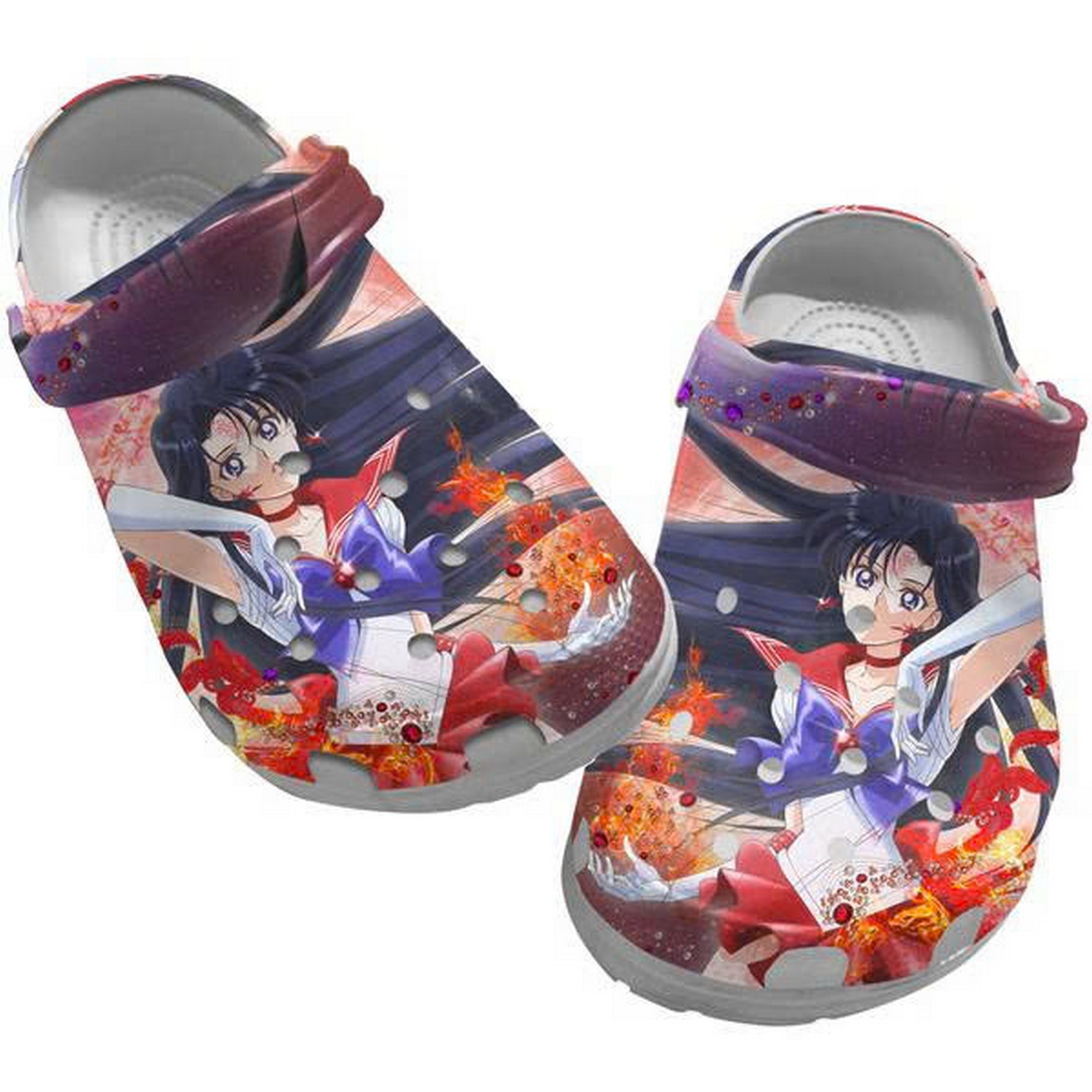 Sailor Mars Do The Magic So Beautiful And Cool Clogs For Kids And Adults