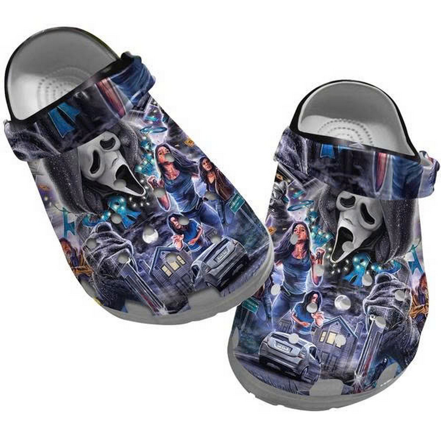 Scream Movie Escape From Death Clogs For Kids & Adults