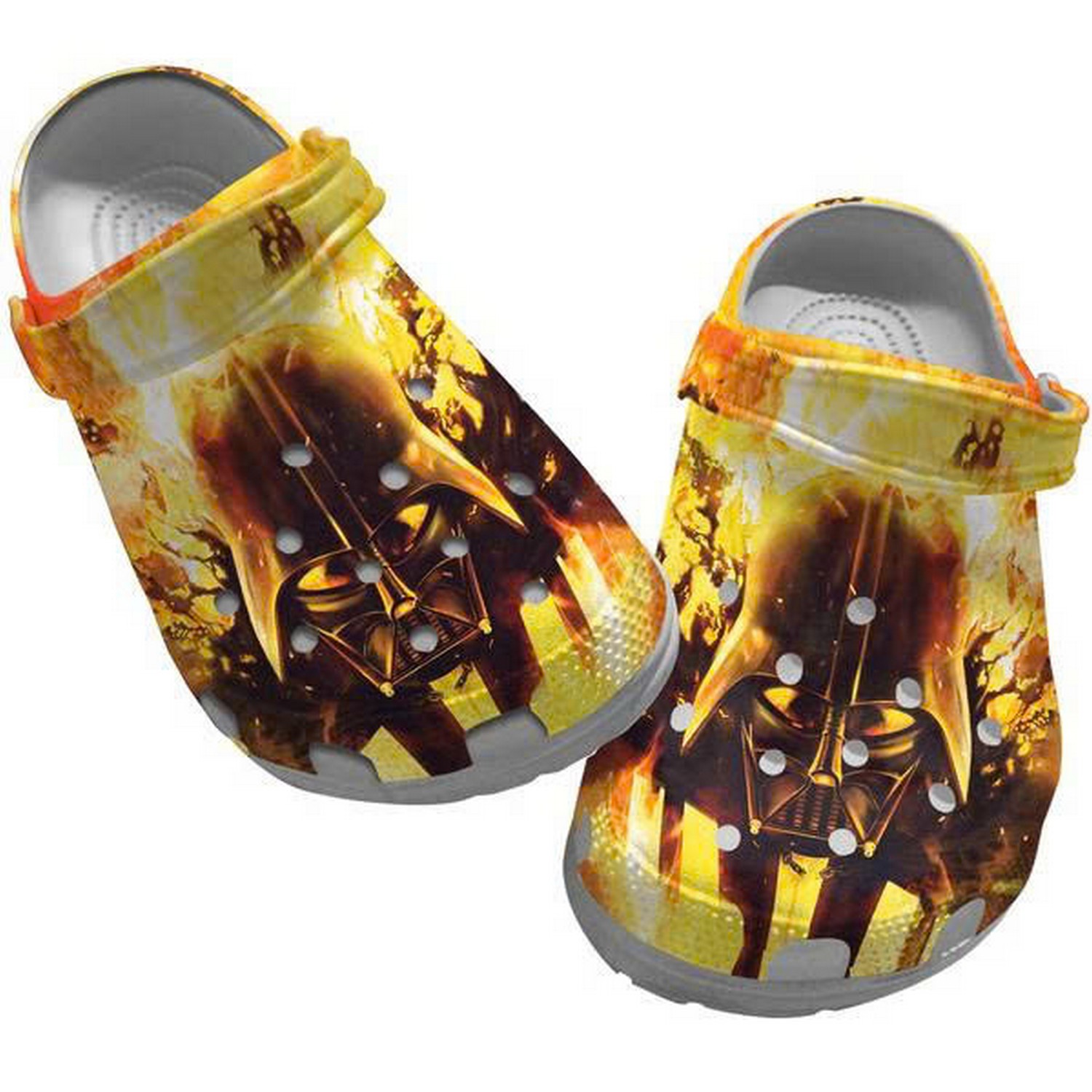 Face Of Darth Vader Movie Star Wars Sun Yellow