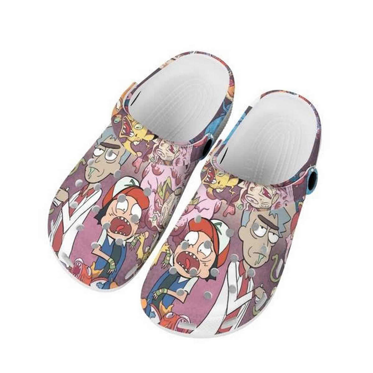 Funny Rick And Morty Clogs For Kids & Adults