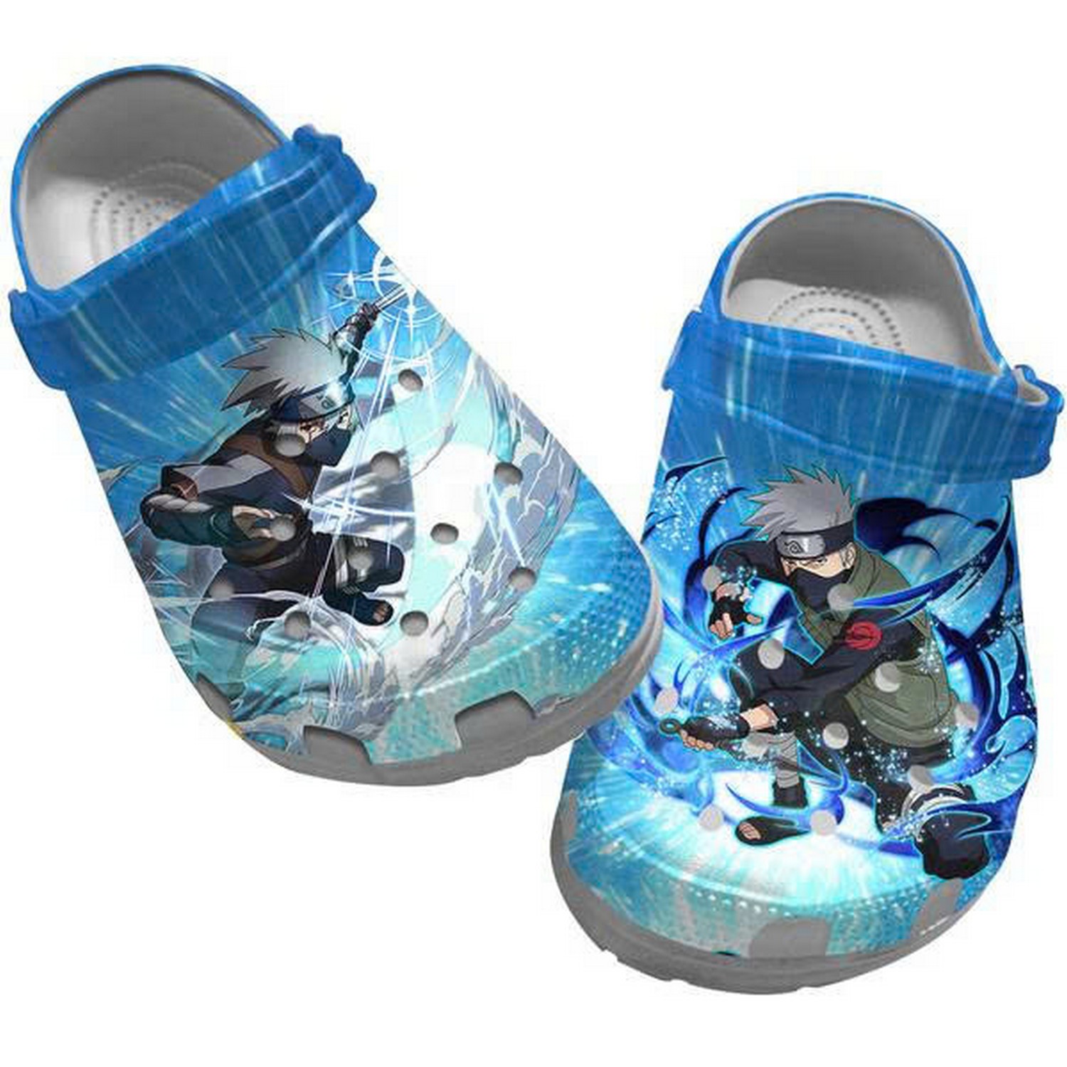 Naruto Hatake Kakashi Super Warrior Clogs For Kids & Adults