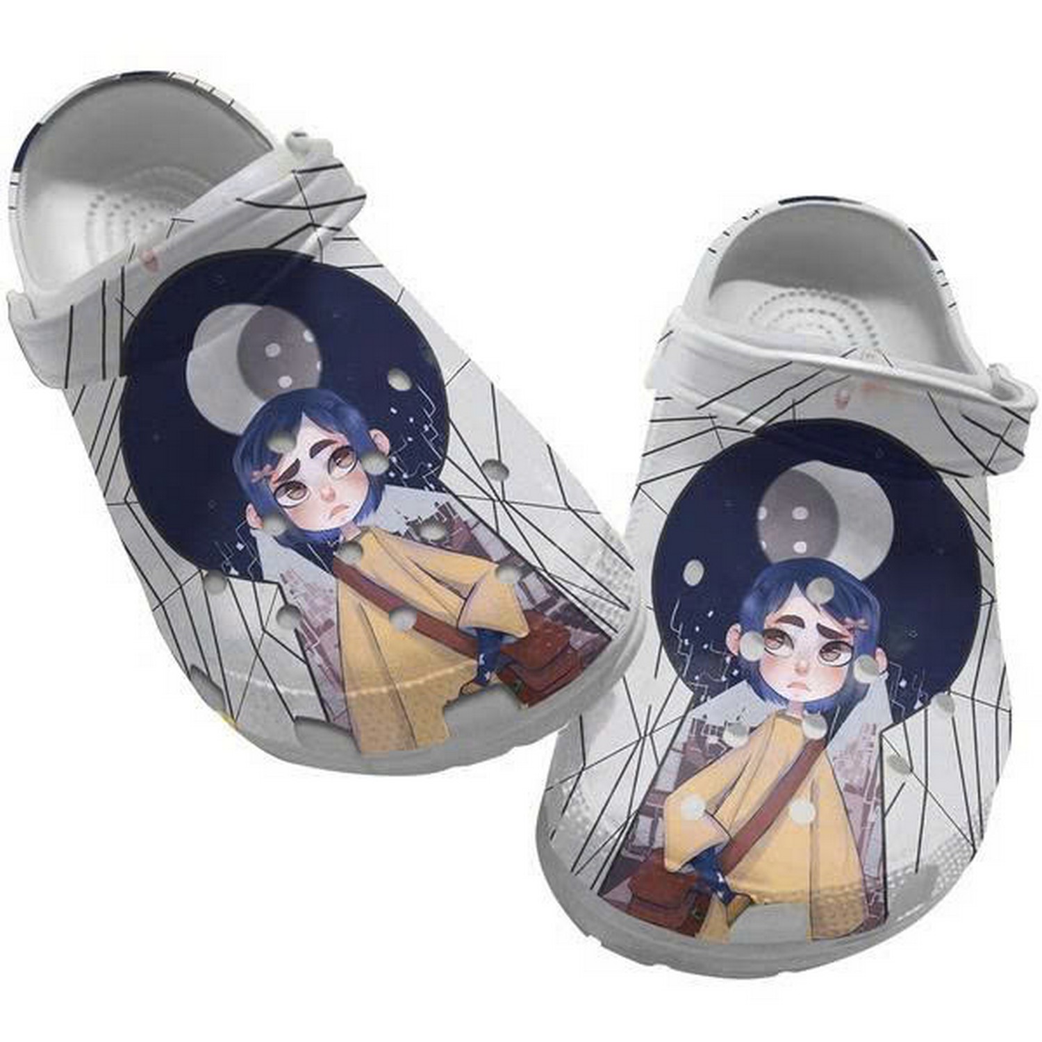 Pitiful Alone Coraline Clogs For Kids And Adults