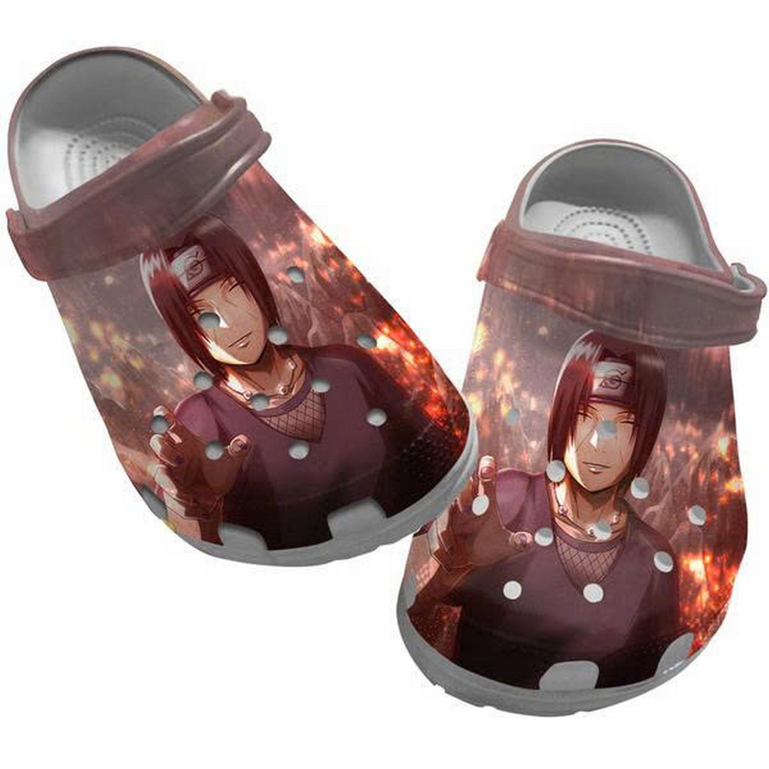 Sasuke Uchicha Softy And Lightly Clogs For Kids And Adults