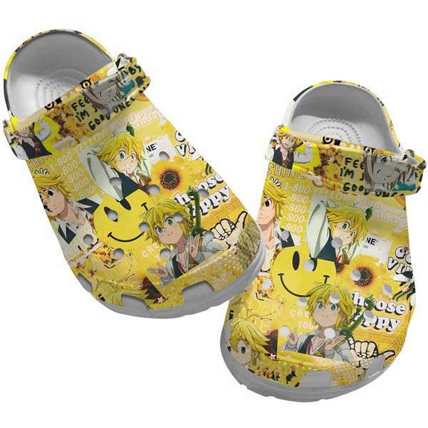 The Seven Deadly Sin Meliodas Choose Happy Clogs For Kids & Adults