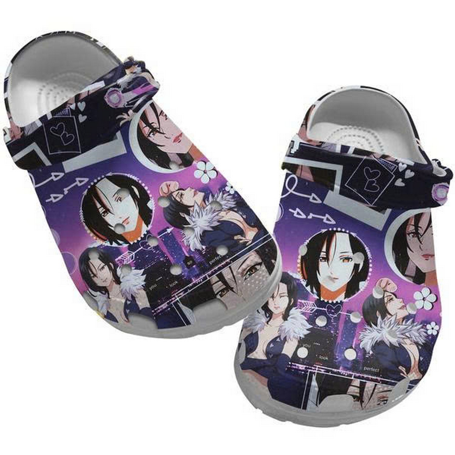 The Seven Deadly Sins Ghostly Beautiful Gowther Clogs For Kids And Adults