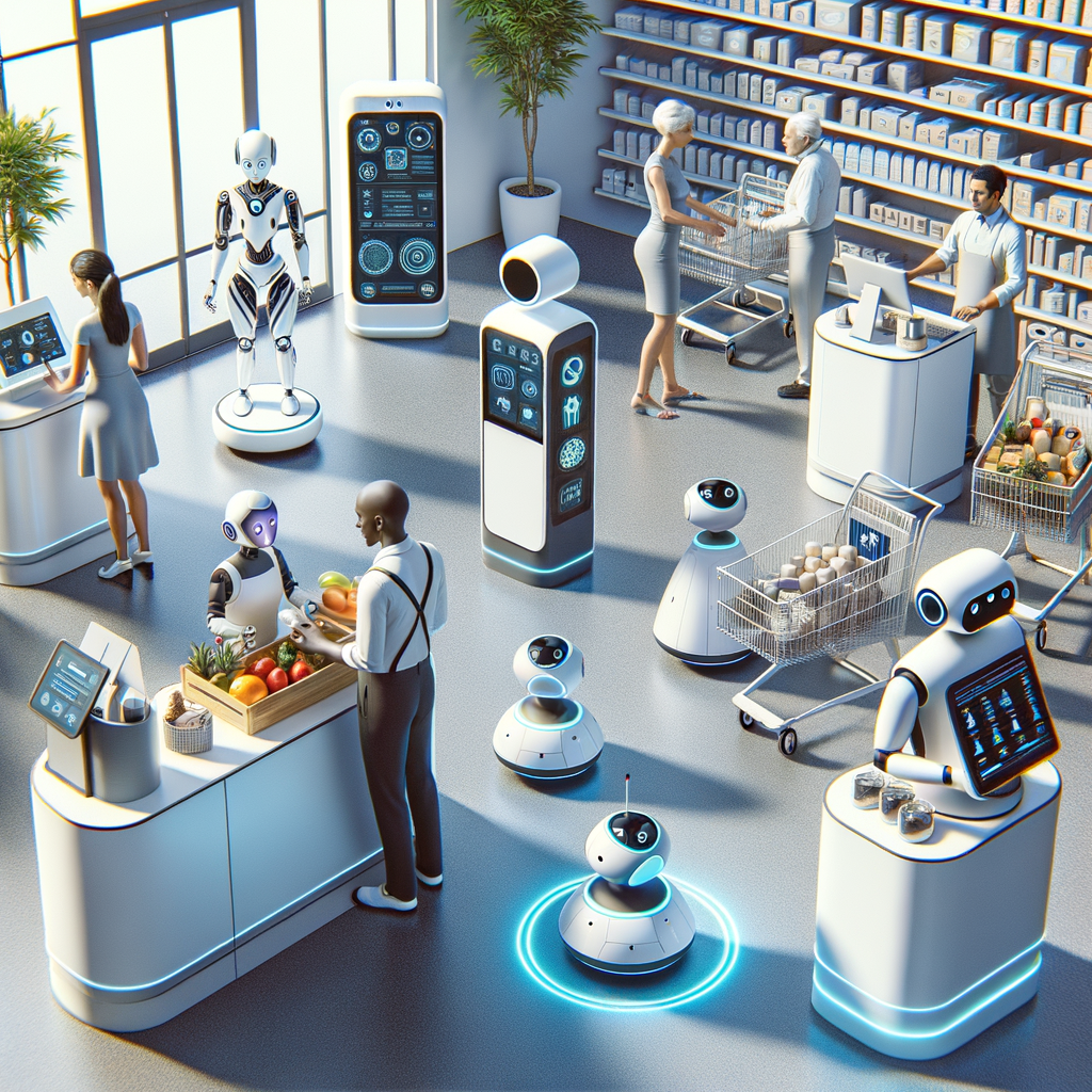 impact of ai on retail robots