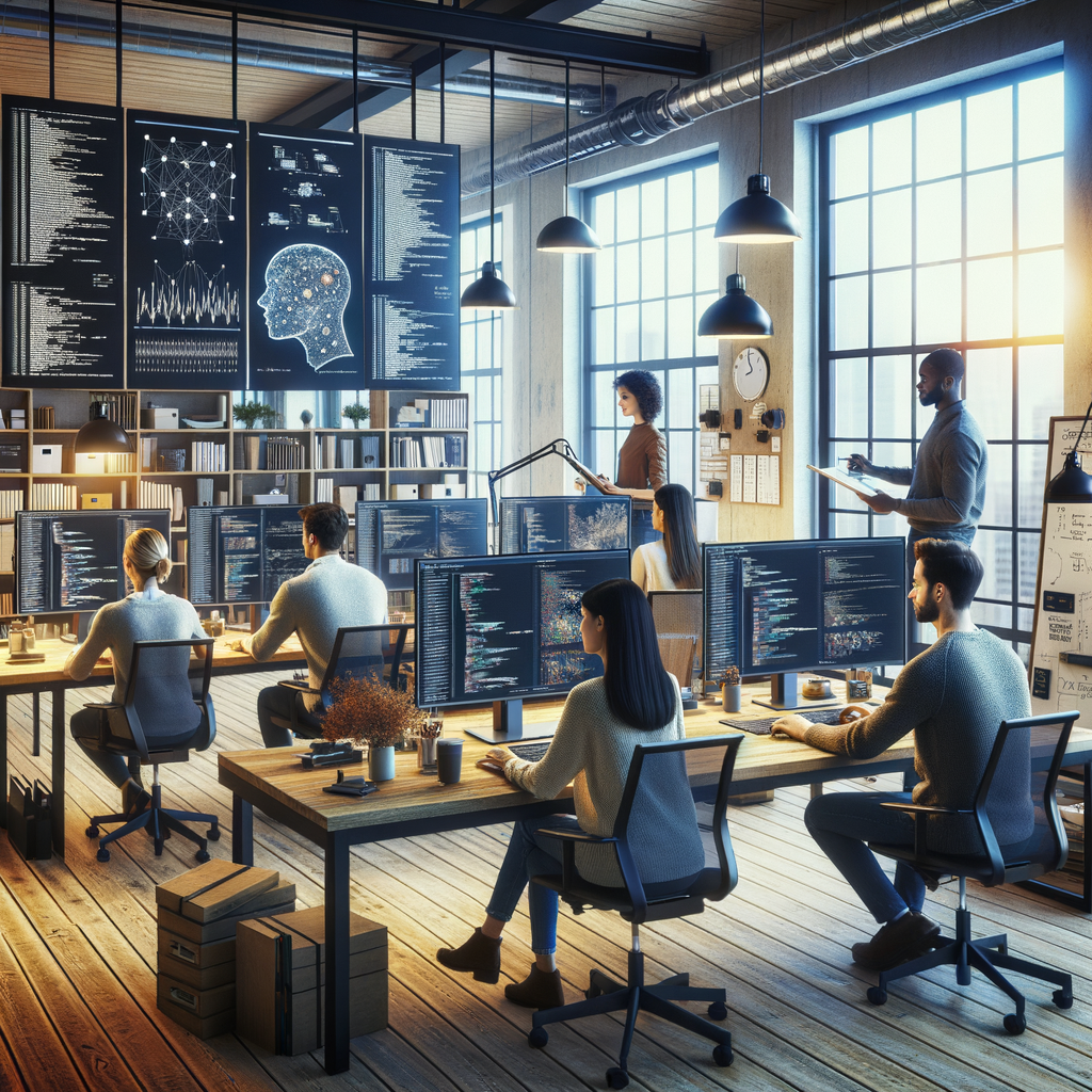 Narrow AI team in a nordic office