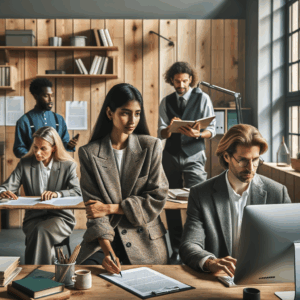 emerging and alternative academic interest team in a nordic office