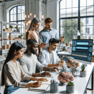 neurotechnology team in a nordic office
