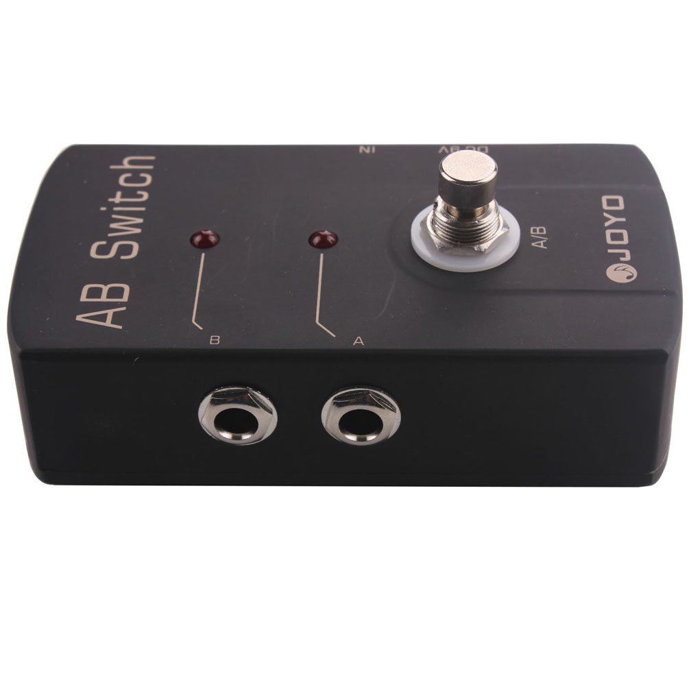 A/B Switch Guitar Effect Pedal True Bypass AC Adapter DC 9V B&J Music