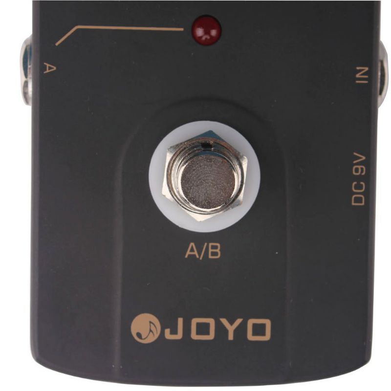 A/B Switch Guitar Effect Pedal True Bypass AC Adapter DC 9V B&J Music
