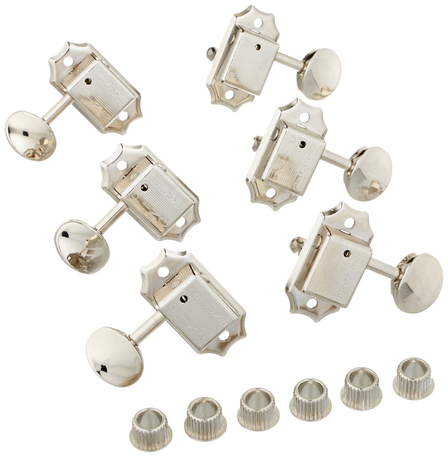 Vintage "F" Style 3 treble/3 bass Electric Guitar Tuners B&J Music