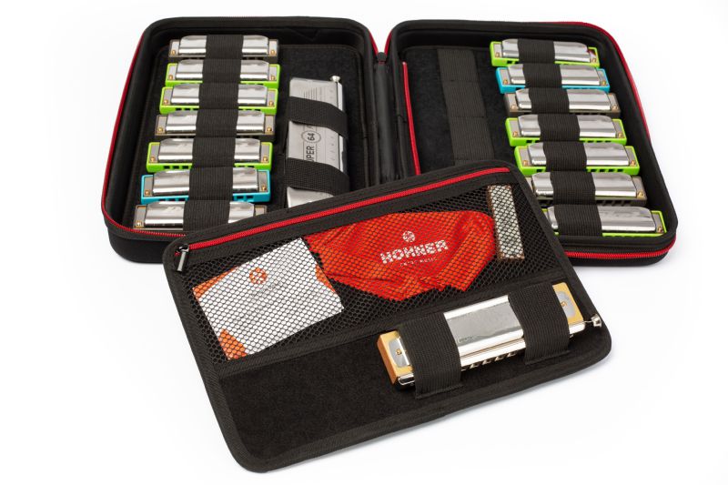 FlexCase Large 18 Harmonica Bag Case Coast Music