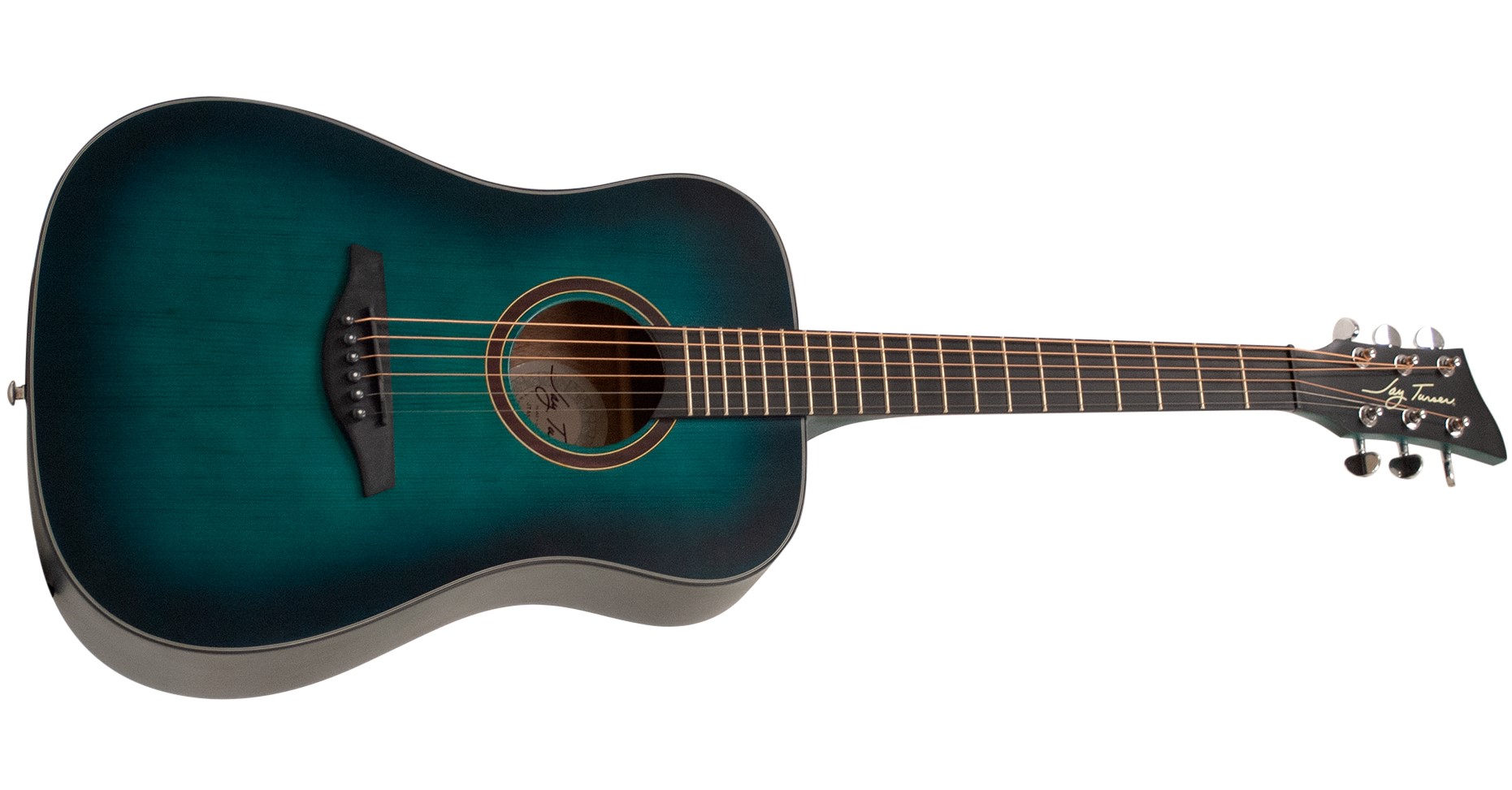 3/4 Dreadnought Acoustic Guitar, Satin Blue Coast Music