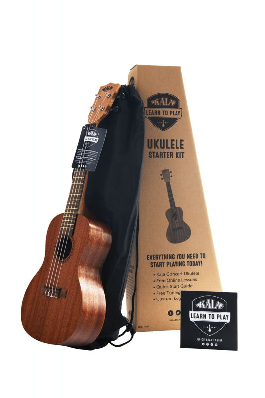 Concert Ukulele, Starter Kit Coast Music