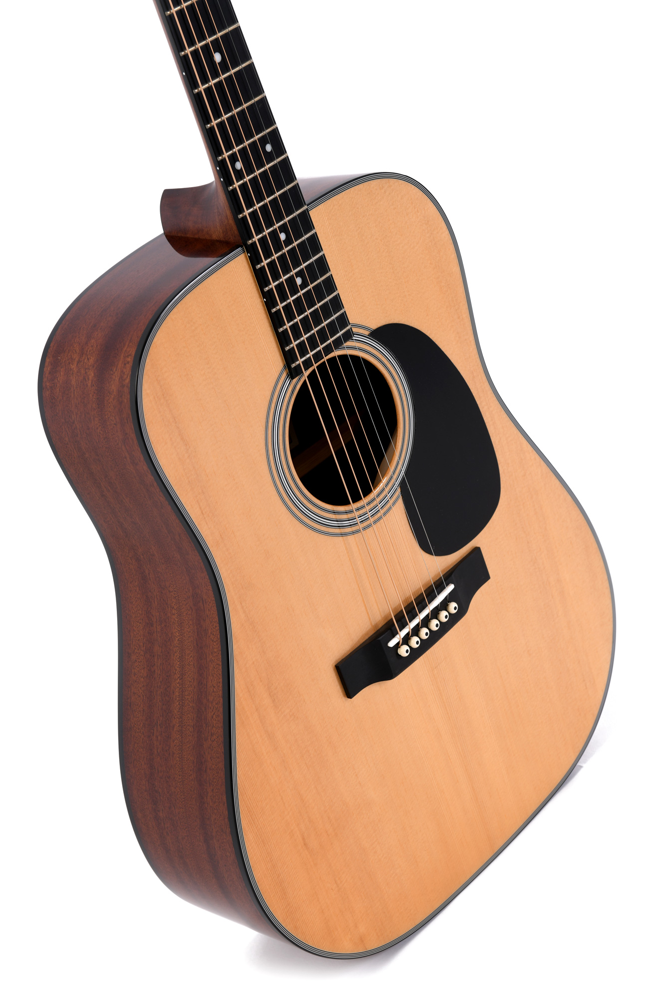 1 Series Dreadnought Acoustic Guitar, Natural Coast Music