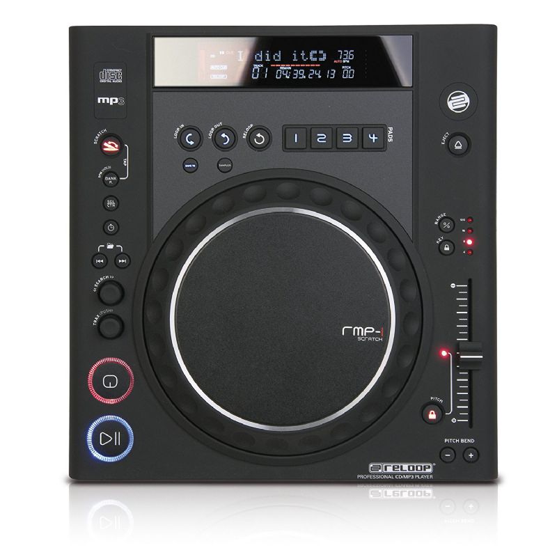 Table Top Scratch CD Player, Black Erikson Audio