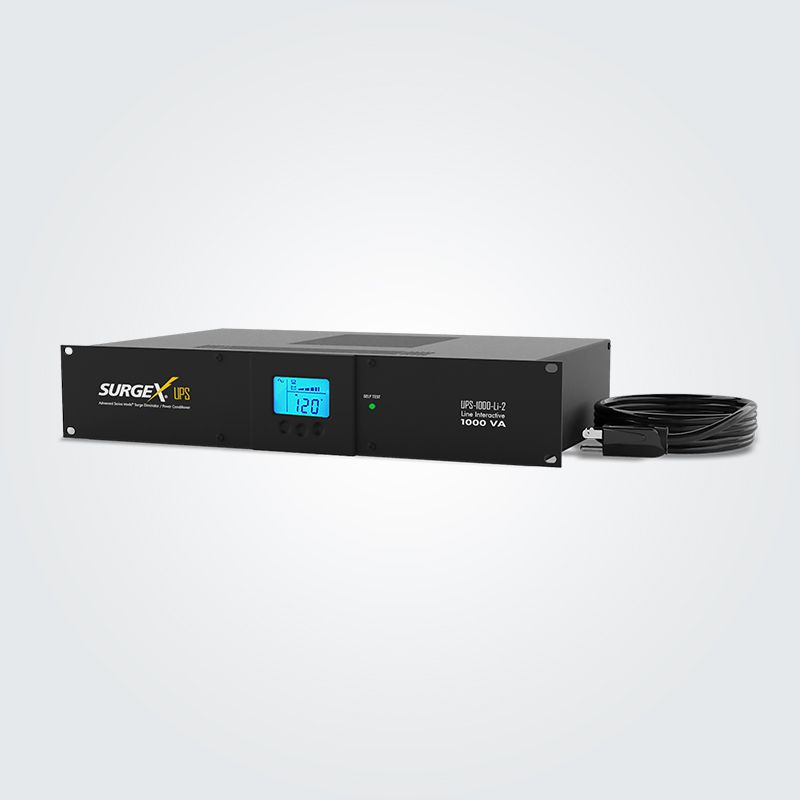 120V UPS + Surge Protector With Line Interactive Technology Erikson Audio