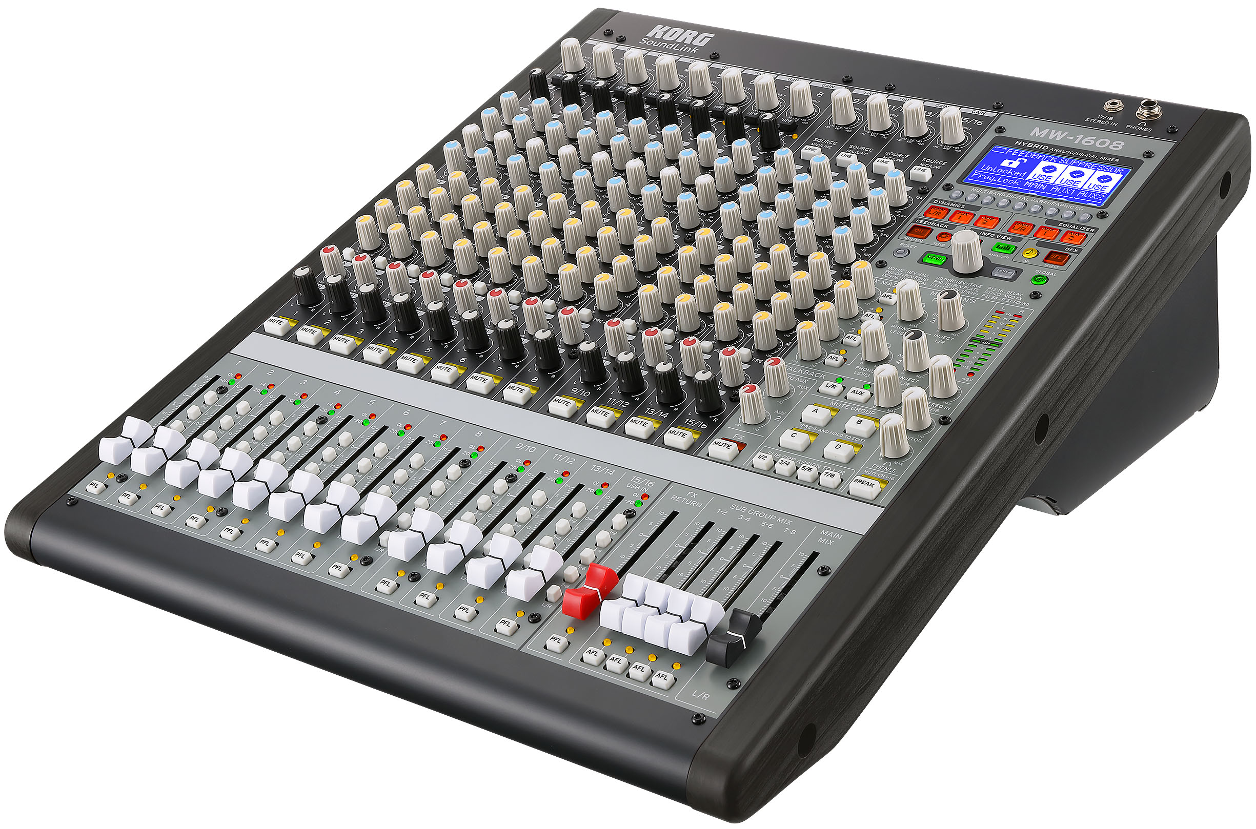 16Channel Hybrid Analog / Digital Mixer Erikson Music