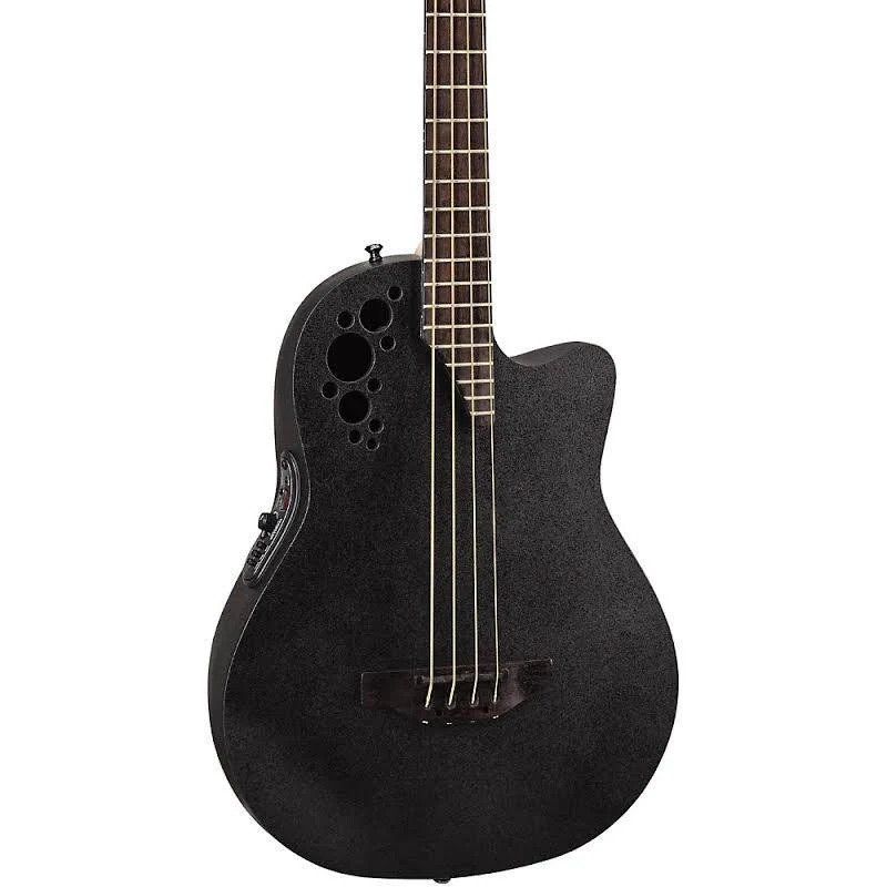 Celebrity Bass Acousticelectric Bass Guitar, Black Erikson Music