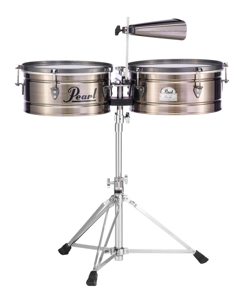 Tilting Timbale Stand With Cowbell Mount, Short Erikson Music