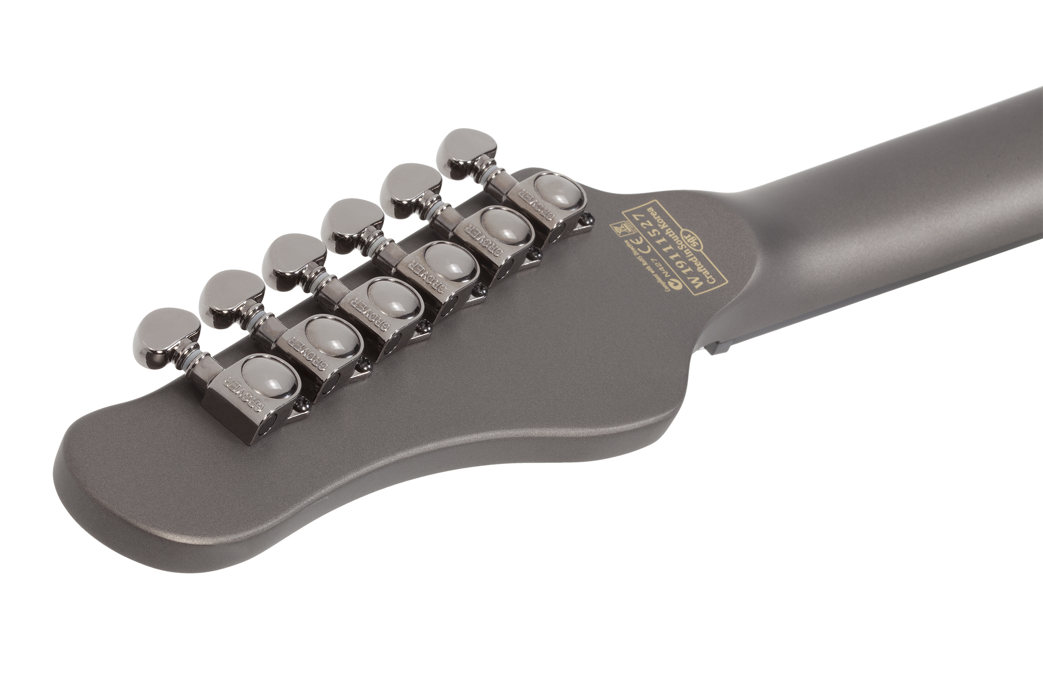 Paul Wiley Noir Electric Guitar, Satin Carbon Grey Erikson Music