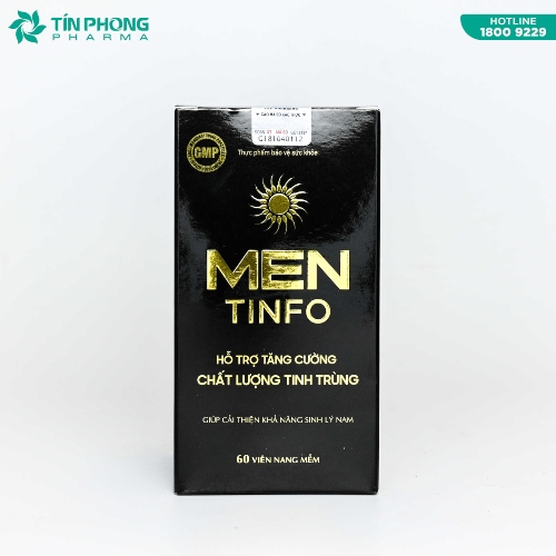 Tpbvsk mentinfo của dược tín phong - nâng cao chất lượng tinh trùng cho nam giới