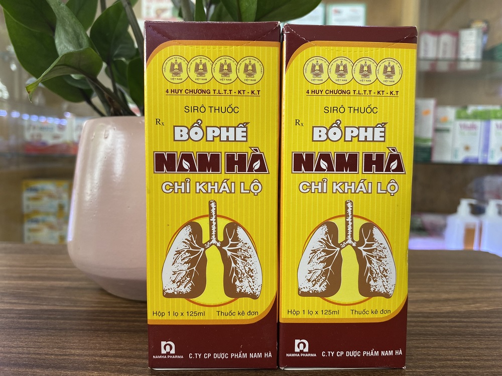 Những lưu ý khi sử dụng thuốc trị ho bổ phế cho bé