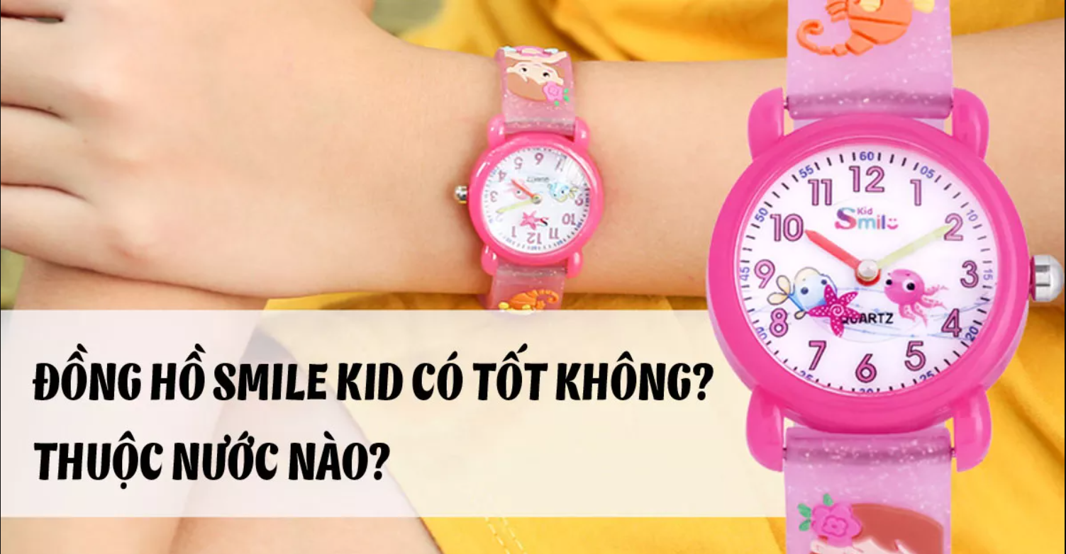 Lý do tại sao đồng hồ smile kid phù hợp cho bé trai
