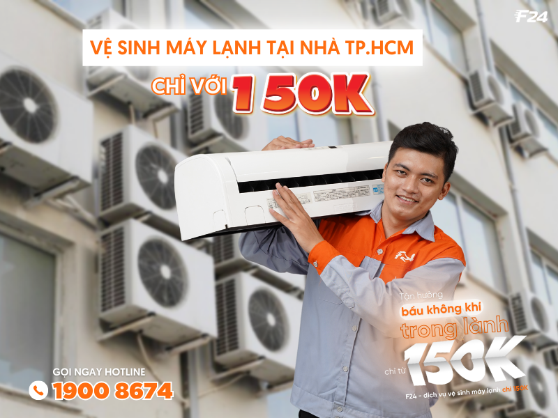 Tự vệ sinh máy lạnh tại nhà khó không?