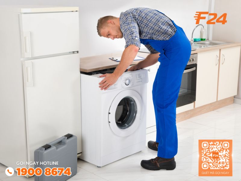 Dịch vụ sửa máy giặt quận 9 tại f24 – khắc phục hư hỏng triệt để