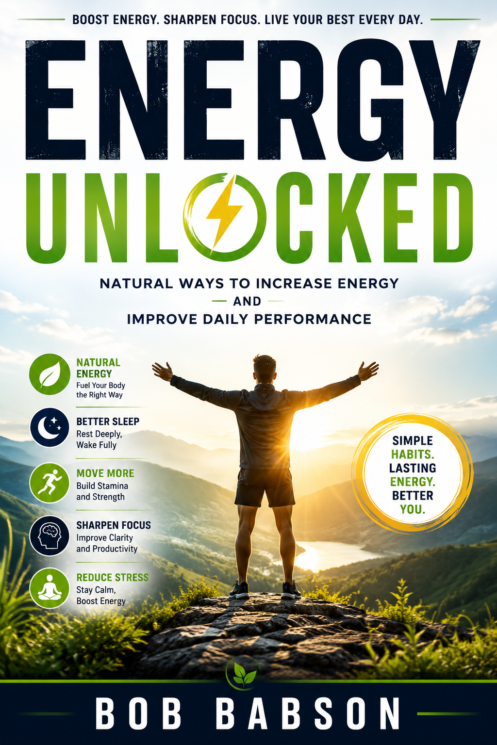 Energy unlocked: natural ways to increase energy and improve daily performance